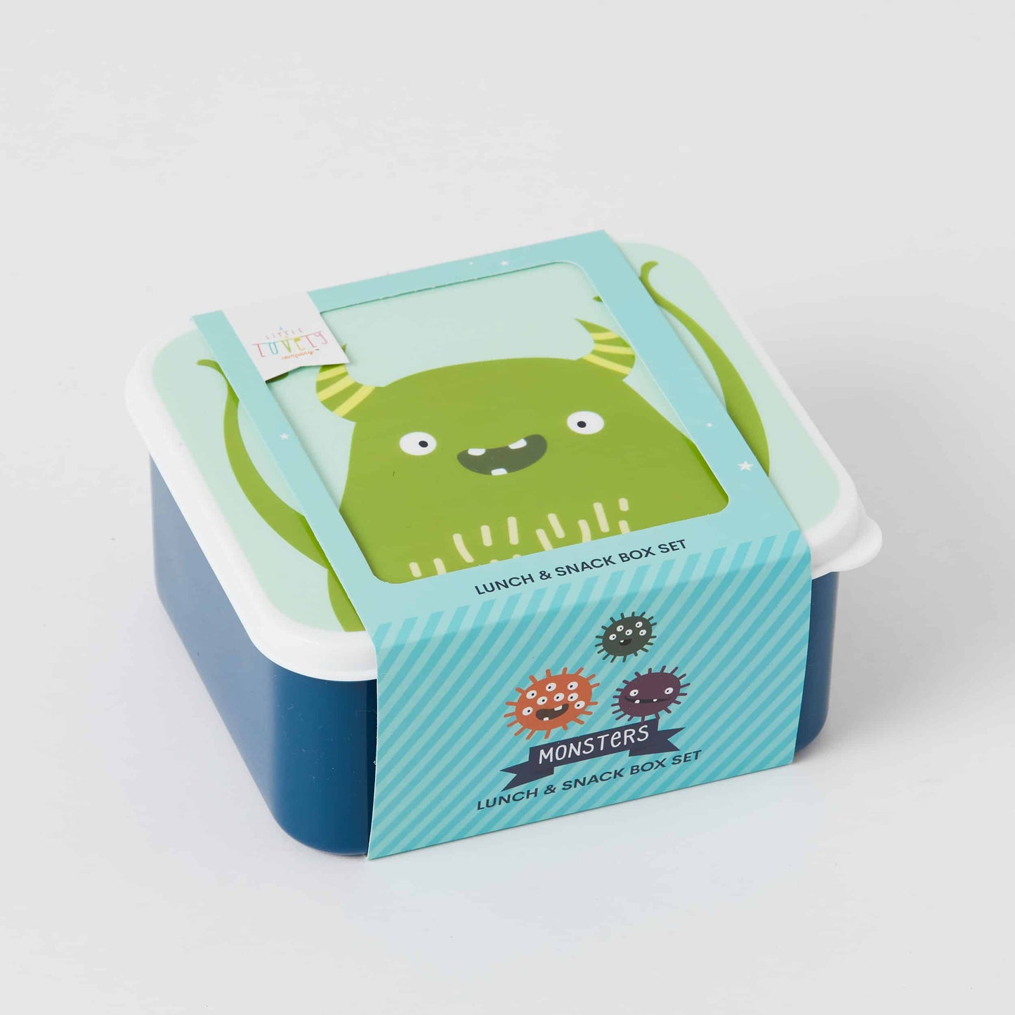 Monsters Lunch & Snack Box Set of 4