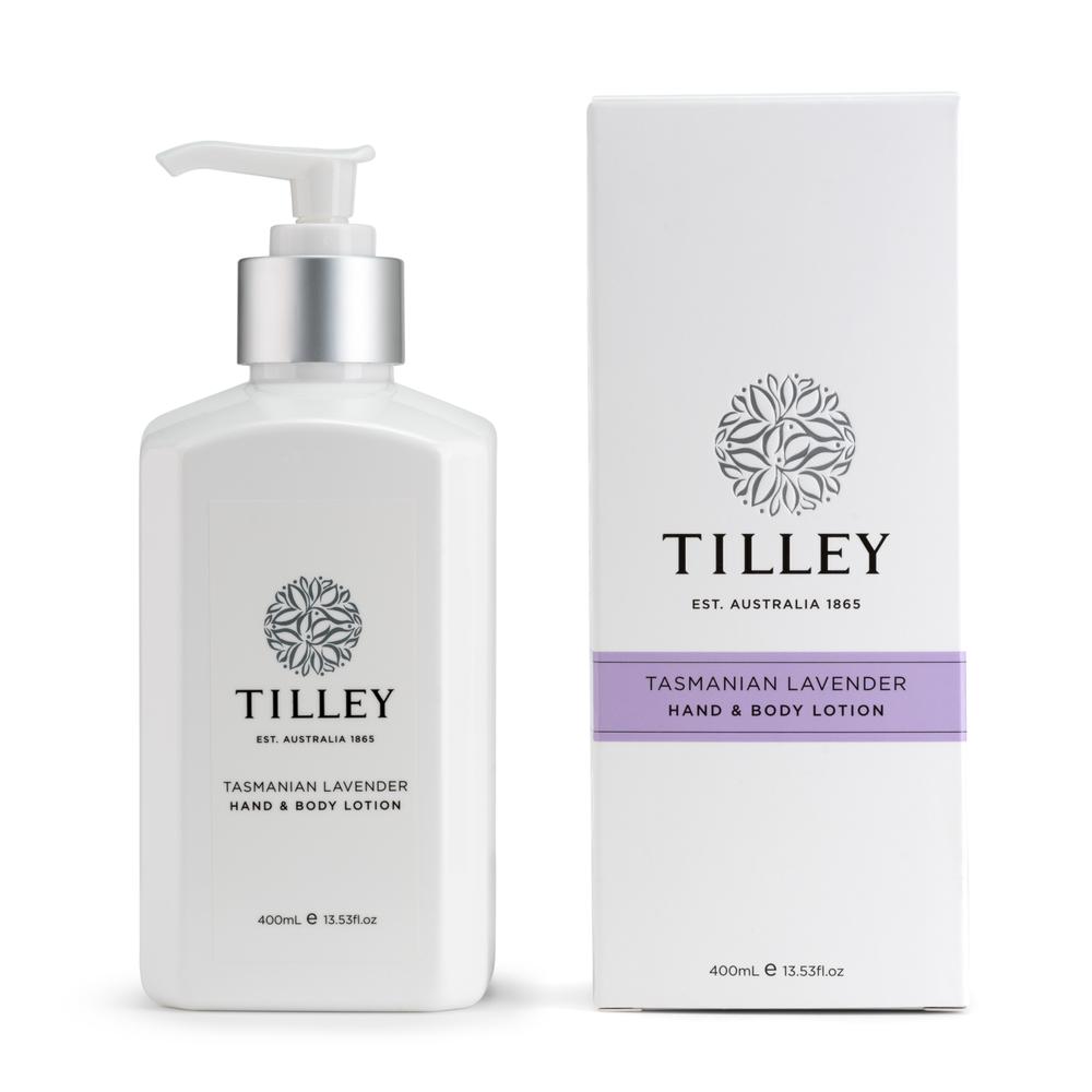 Tilley Hand & Body Lotion - Tasmanian Lavender 400ml