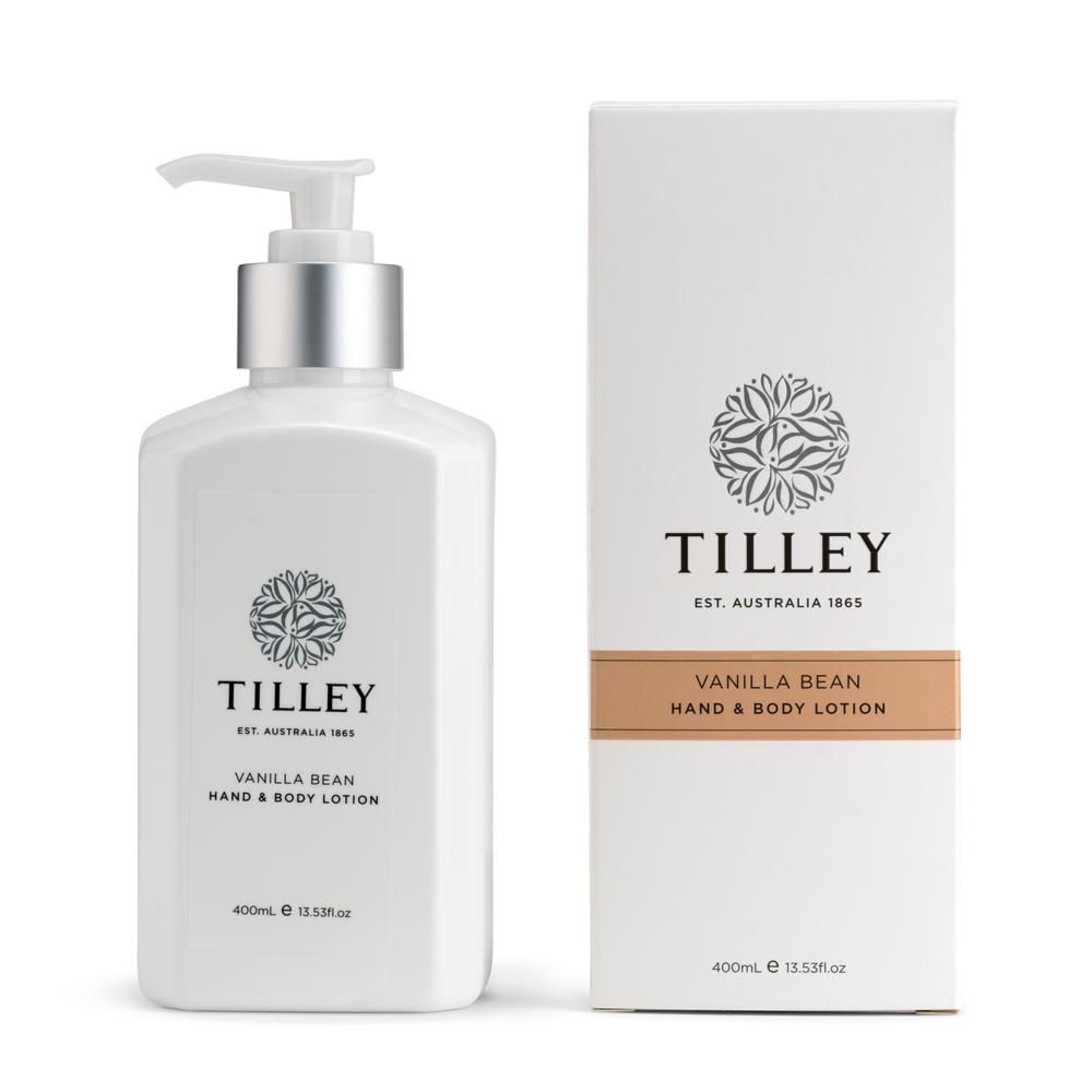Tilley Hand & Body Lotion - Vanilla Bean 400mL
