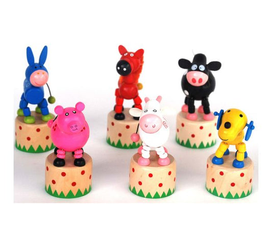 Farm Animals Press Toy - Assorted
