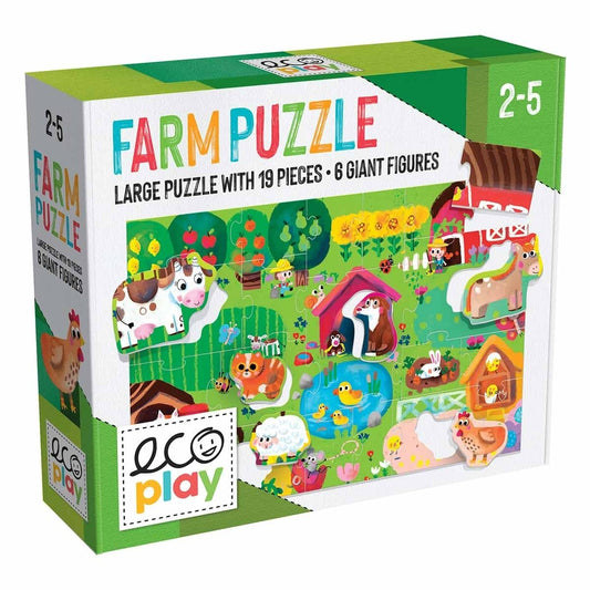 Eco Play - Shapes Puzzle Farm