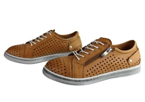 Cabello EG17 Leather Shoe - Tan