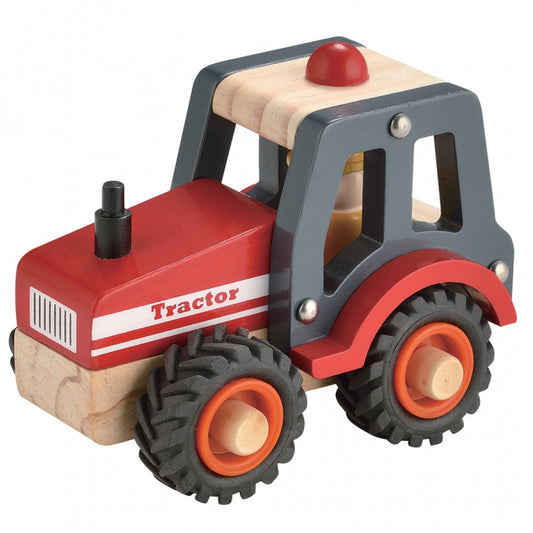 Wooden Red Tractor