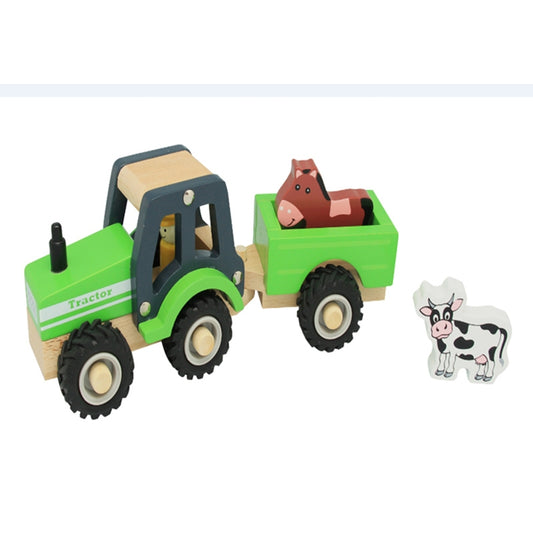 Wooden Farm Tractor