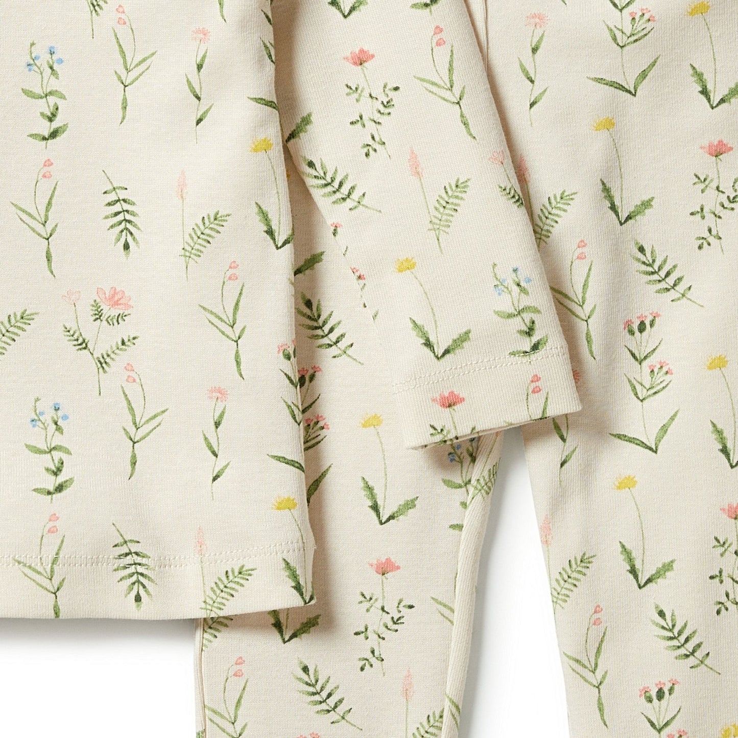 Organic L/S Pyjamas - Wild Flower