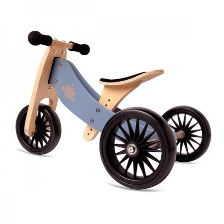 Kinderfeets 2in1 Balance Bike/Trike Plus - Slate Blue